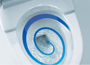 โถสุขภัณฑ์แบบยาวสีขาวระบบสัมผัสอัตโนมัติ ยี่ห้อ Neorest รุ่นยอดนิยม พร้อมฝาปิดแบบปิดสนิท มีจำหน่ายแล้ว - Product Image 3
