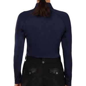 Couche de base d'équitation classique respirante à séchage rapide doux et extensible à manches longues couche de base équestre confortable - Product Image 2