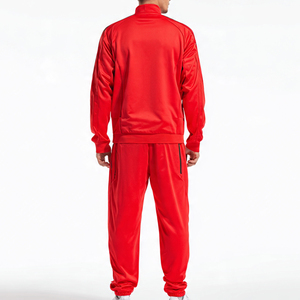 Survêtements d'entraînement de football pour hommes et femmes, personnalisés, 100% polyester, veste de football, pantalon d'entraînement, tenue de football - Product Image 2