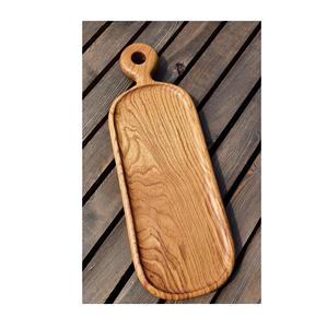 Tablero de madera maciza para presentaciones de comida con estilo, aperitivos, fiestas, eventos, ideal para cenas modernas y tradicionales - Product Image 5