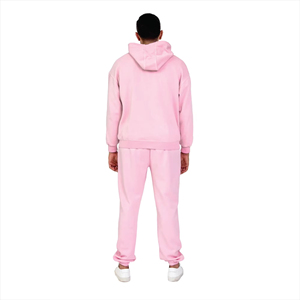 Winter Cotton Sweatpants and Hoodie Jogger Custom Plain Men Sweatsuit <b>Crewneck</b> Tracksuit Sweatsuit Set for Winter Season - Product Image 4