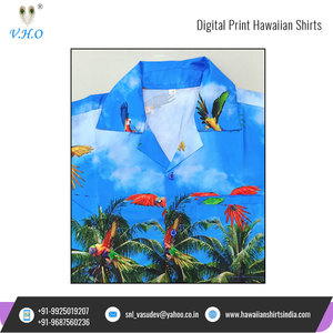 Chemise hawaïenne à imprimé numérique pour hommes, haut à manches courtes, imprimé Floral, haute qualité, bon marché, pour les acheteurs en vrac - Product Image 3