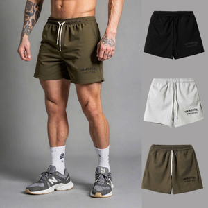 Customizable <b>Men's</b> Solid Pattern Mesh <b>Shorts</b> Vietnam Supply Factory Casual Streetwear Fitness Athletic Workout Gym Design - Product Image 1