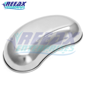 Reeax ถาดรองไตทำจากสแตนเลส2คู่เครื่องมือผ่าตัดเครื่องมือกลวง - Product Image 2