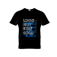 Camiseta de Hombre de Gran Tamaño, Lisa, con Estampado Personalizado, de Alta Calidad, 250 g/m², 100% Algodón, de Secado Rápido
