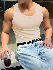 เสื้อกล้ามออกกำลังกายแขนกุดสำหรับผู้ชาย, แห้งเร็วระบายอากาศได้ดีชุดออกกำลังกายฟิตเนสสำหรับวิ่งและฝึกซ้อม - Product Image 2