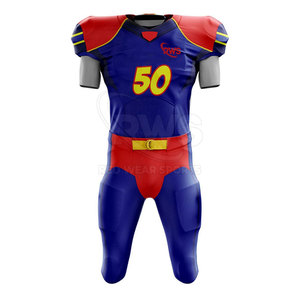 Nouvelle arrivée uniforme de football américain uniforme de football américain pour hommes personnalisé en gros pour l'équipe - Product Image 1