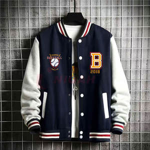 แจ็กเก็ตทีมโรงเรียนสำหรับเด็ก, แจ็กเก็ตบอมเบอร์แจ็คเก็ตบอมเบอร์ไซส์ใหญ่สำหรับใส่ไปโรงเรียนการบินเบสบอล - Product Image 2