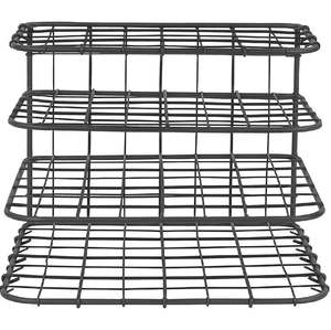 Support à casseroles de luxe moderne en métal pour casseroles et poêles, crochet pour ustensiles, support de rangement suspendu mural, organisateur de cuisine - Product Image 2