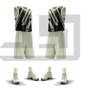Conjunto de Camiseta y Pantalones Cortos de Baloncesto Sublimados Personalizados, Uniforme Deportivo Transpirable de Secado Rápido para Equipos y Clubes Profesionales - Product Image 6