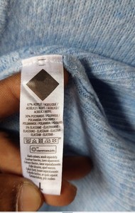 เสื้อสเวตเตอร์ถักแขนยาวแบบสวมหัวสไตล์ลำลองของผู้หญิงเสื้อสเวตเตอร์ถักแบบกำหนดเองสำหรับฤดูใบไม้ร่วงลายผ้าโพลีเอสเตอร์/ ผ้าฝ้าย - Product Image 5