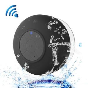 Mini Altavoz Bluetooth Impermeable IPX6 para Ducha con Micrófono LED y Airplay - Negro - Product Image 6