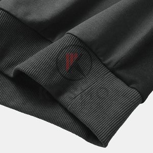 เสื้อฮู้ดผ้าฝ้ายแบบสั่งตัดได้สำหรับผู้ชาย, เสื้อฮู้ดผ้าฟลีซแบบปกติอบอุ่นมีฮู้ดผ้าย้อมสีธรรมดากันน้ำระบายอากาศได้ดี - Product Image 5