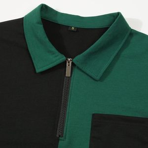 Camisetas Polo personalizadas de alta calidad para hombre, nueva moda, transpirable, cuello redondo, informal, patrón sólido, cómodo - Product Image 3