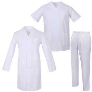 Conjunto de Bata y Pantalones de Laboratorio MISEMIYA - Unisex, Sanitario, Hecho en Sri Lanka - Product Image 3