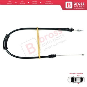 Sistema de Bloqueo de Liberación de Puerta Exterior BDP665, Cable Bowden para Puerta Trasera, para Passat B6 B7 2005-2015 CC 3C0837017B - Product Image 3