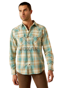 Camiseta profesional para montar a caballo para hombre, transpirable, ligera, de secado rápido, ajuste relajado, bolsillo reforzado para Trail Riding Ranch - Product Image 4