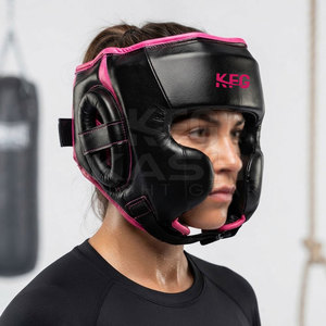 Protège-tête de boxe en PVC de qualité supérieure, ajustement réglable, résistant aux chocs, respirant, pour un usage unisexe, boxe, kickboxing, arts martiaux, entraînement - Product Image 5