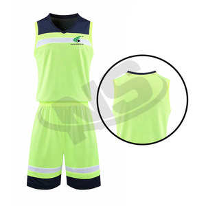 Uniforme de baloncesto profesional Ropa deportiva Hecho a medida Hombres Transpirable Secado rápido 100% Tela de poliéster Sin mangas Color único - Product Image 5