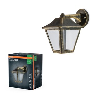 Lámpara de pared para exterior Tradición Down E27 IP44 de aluminio, color oro antiguo (Ledvance 452352) - Product Image 5