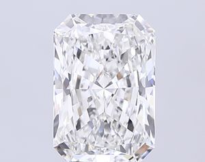 PURE SPARKLE 5,04 Ct Forma radiante 12,16 MM CVD Lab Grown Diamond F Color VVS2 Clarity IGI Certificado para anillo - Product Image 1