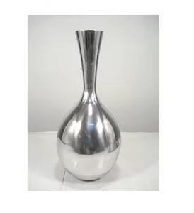 Jarrón de Metal para Decoración de Mesa de Fiesta de Boda, Jarrones con Forma de Botella, Maceta con Acabado de Níquel, Aspecto Real, Decoración PARA EL Hogar y el Jardín - Product Image 2