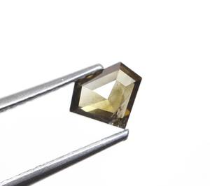 0.57 CT 5.1x6.3 MM Diamant Pentagone de couleur fantaisie en vrac naturel pour bague de fiançailles - Product Image 3
