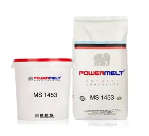 Alta Qualidade preenchido adesivo hot melt para edgebarding excelente adesão média viscosidade cola natural OEM item MS 1453
