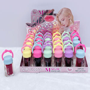 MAGIC YOUR LIFE Set de Brillo Labial con Lazo y Flor, Hidratante, No Pegajoso, Cremoso, con Logotipo Personalizado - Product Image 4