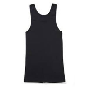 Camiseta sin Mangas de Verano para Hombre, de Alta Calidad, de Algodón y Fibra de Bambú, Transpirable, Tejida, Informal, para Gimnasio, Opciones de Tallas Grandes, 220g - Product Image 3