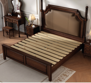 Juego de Dormitorio Clásico Americano de Madera Maciza a Bajo Precio, Tamaños King y Queen para Uso en Hoteles, <span class=keywords><strong>Goodwin</strong></span> GYD03 - Product Image 5