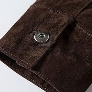 Premium Quality Casual Clothing <b>Suede</b> <b>Jacket</b> Custom Design Ecofriendly Breathable Men Winter <b>Jacket</b> - Product Image 6