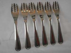 Ensemble de fourchette en acier inoxydable argenté élégant couverts de qualité Utwnsil pour restaurant hôtel et fête - Product Image 2