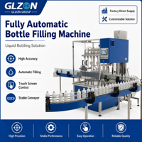 Machine d'emballage automatique de bouteilles, ligne de remplissage de liquides pour bouteilles et bocaux en plastique et en verre