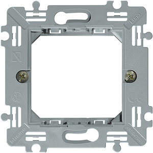 Supporto a 2 moduli con griffe (Bticino Luna C4702G) - Product Image 1