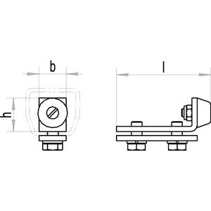 ล้อเลื่อนเหล็กเคลือบสังกะสีสีเหลือง HELMS 1400 P Profile 400 สำหรับเพิ่มประสิทธิภาพการทำงาน - Product Image 3
