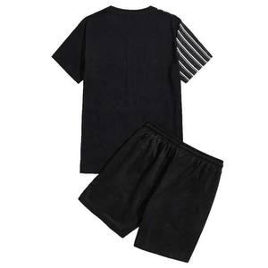 Conjunto de Verano para Hombre, Camiseta de Manga Corta y Pantalones Cortos, Conjunto Deportivo de Dos Piezas, Chándal Informal, Precio al por Mayor - Product Image 2