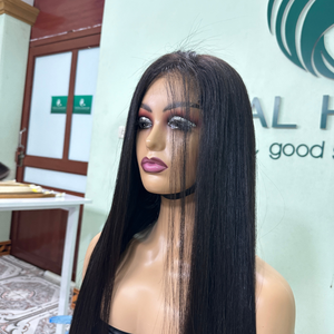 Vente en gros de cheveux vierges Remy bruts 13x4 4x4 perruque transparente avant en dentelle paquets de cheveux en dentelle suisse avec fermeture en dentelle - Product Image 1