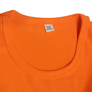 Camisa de seguridad resistente al agua con flash LED reflectante de alta visibilidad Clase 1 ANSI para hombre al por mayor logotipo personalizado 100% poliéster - Product Image 5