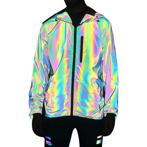 Chaqueta de invierno reflectante para hombre de nuevo diseño 2025, lona transpirable personalizable, gran oferta, ropa reflectante de moda - Product Image 3
