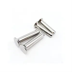 Factory Wholesale DIN661 Aluminium/Al Stainless Steel Flat Head Countersunk Solid Rivet