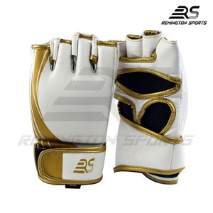 2024 OEM Low Price High Quality Leather <b>PVC</b> MMA <b>Gloves</b> Boxing Training Wear MMA <b>Gloves</b> Best Quality - Product Image 2