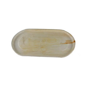 Plateaux de feuilles de palmier rectangulaires biodégradables jetables Vaisselle compostable pour le service des aliments dans les fêtes Mariages Utilisation en cuisine - Product Image 2