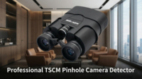 Détecteur de caméra cachée de qualité TSCM pour hôtels et bureaux TCH-ST01 Grossissement 10X |   Fabrication OEM/ODM pour les projets de sécurité mondiaux