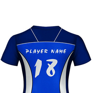 Uniforme de Voleibol de Manga Corta con Cuello en V, Personalizado con Logotipo Frontal, de Secado Rápido, Calidad Premium, para Mujeres Adultas, Venta al Por Mayor - Product Image 4