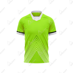 Maillot de football personnalisé 100% polyester respirant, durable et élégant, tenue d'équipe, vêtements de sport, respectueux de l'environnement, certifié SEDEX - Product Image 4
