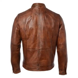 Top Selling <b>Men</b> Stylish <b>Leather</b> <b>Jacket</b> Different Colors Available In Best Price <b>Leather</b> <b>Men</b> <b>Jacket</b> - Product Image 3