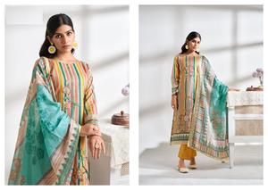 専用<span class=keywords><strong>2</strong></span>刺繍パッチヘビーデュッパタピュアコットンプリントパキスタンスーツドレス素材インド & パキスタン服 - Product Image 4