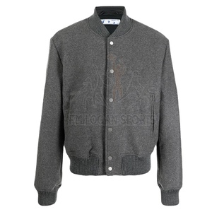 Veste d'hiver pour hommes, 2022, nouveau Style, blouson personnalisé à manches longues, lettre, vente en gros - Product Image 1