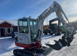 Miniexcavadora Takeuchi TB225 de 2.5 Toneladas, Excavadora Compacta de Orugas Diésel |   Equipo de Construcción Hidráulico – Mejor Precio al por Mayor - Product Image 4